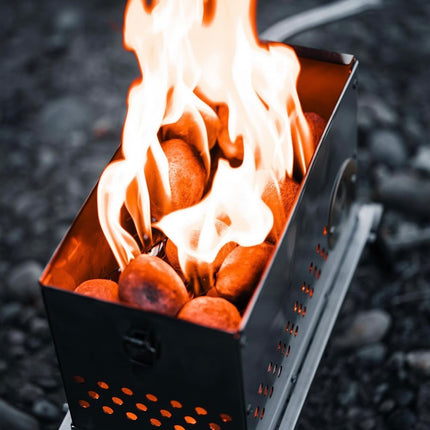 LavaBox Campfire Kitchen: Cooking and Campfire in one package LavaBox Portable Campfire