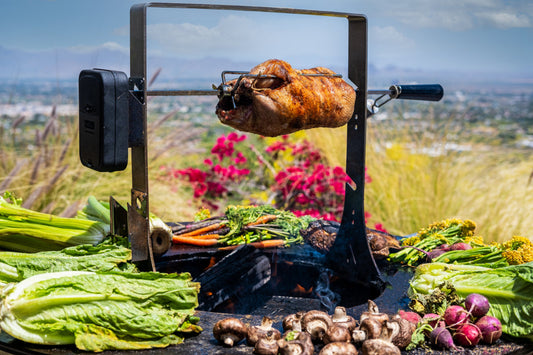Arteflame 30" Grill Rotisserie Accessory - Transform Your Grilling Experience - Phoenix Fire Art Store