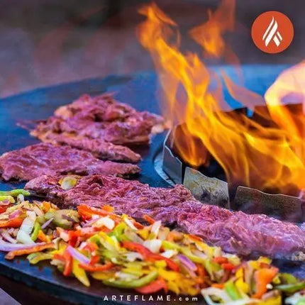 Arteflame Stainless Steel Food Saver For 18" Inserts (8.5"Ø Grate) - Keep Food Secure on the Grill - Phoenix Fire Art Store