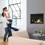 Kingsman Solara II ZCV 36" Zero Clearance Clean View Direct Vent Fireplace [ZCV3622] (SAK85793)