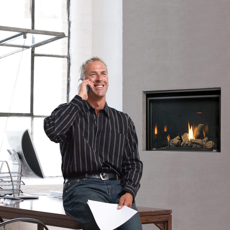 Kingsman ZCV 36" Linear Zero Clearance Direct Vent Fireplace [ZCVRB3622] (SAK81924)