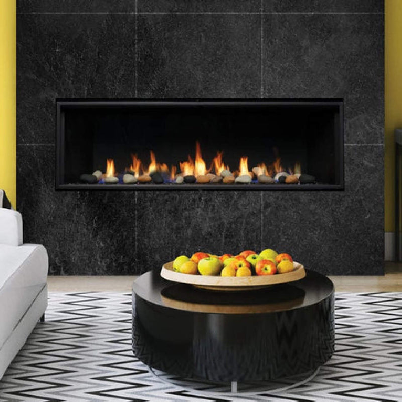 Kingsman ZCVRB 47" Linear Zero Clearance Tempered Glass Direct Vent Fireplace (SAK23415)