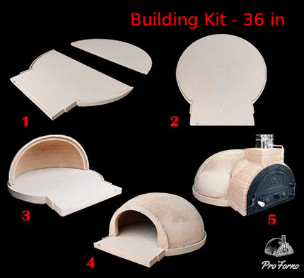 Assembling Kit - Traditional Brick Pizza Oven ProForno
