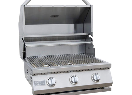KoKoMo Grills 26" Premium 36K BTU LP/NG 3 Burner Built-In Stainless Steel Gas Grill (SAK82173) SAKSBY WHOLESALE