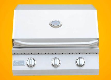 KoKoMo Grills 26" Premium 36K BTU LP/NG 3 Burner Built-In Stainless Steel Gas Grill (SAK82173) SAKSBY WHOLESALE