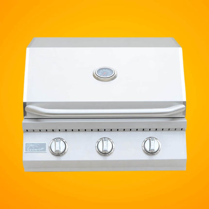 KoKoMo Grills 26" Premium 36K BTU LP/NG 3 Burner Built-In Stainless Steel Gas Grill (SAK82173) SAKSBY WHOLESALE
