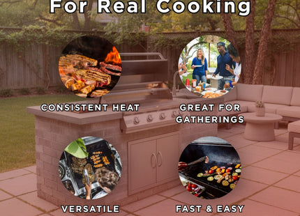 KoKoMo Grills 40" Professional 87K BTU LP NG 5 Burner Built-In Stainless Steel Gas Grill (SAK75364) SAKSBY WHOLESALE