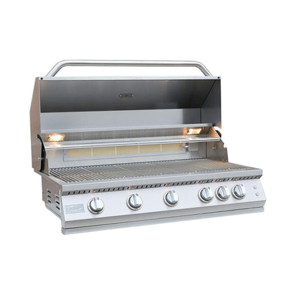 KoKoMo Grills 40" Professional 87K BTU LP NG 5 Burner Built-In Stainless Steel Gas Grill (SAK75364) SAKSBY WHOLESALE