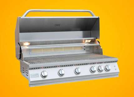 KoKoMo Grills 40" Professional 87K BTU LP NG 5 Burner Built-In Stainless Steel Gas Grill (SAK75364) SAKSBY WHOLESALE