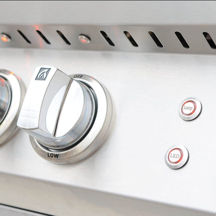 KoKoMo Grills 40" Professional 87K BTU LP NG 5 Burner Built-In Stainless Steel Gas Grill (SAK75364) SAKSBY WHOLESALE