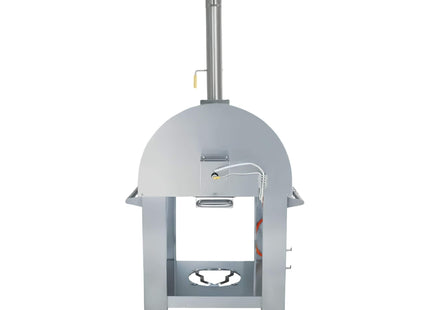 KoKoMo Grills Premium 32" Stainless Steel Dual Fuel Gas Or Wood Fired Pizza Oven (SAK14753) SAKSBY WHOLESALE