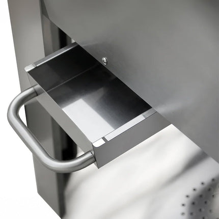 KoKoMo Grills Premium 32 Inch Stainless Steel Wood Fired Pizza Oven - KO-PIZZAOVEN (SAK92618)