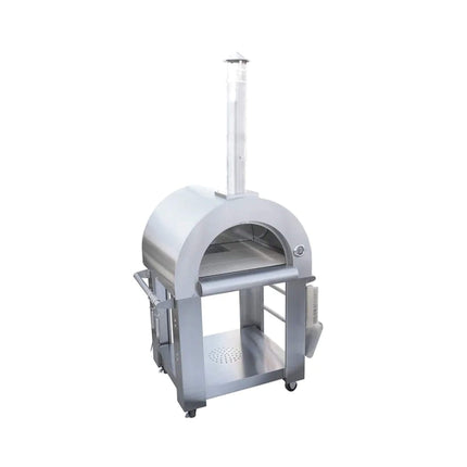 KoKoMo Grills Premium 32 Inch Stainless Steel Wood Fired Pizza Oven - KO-PIZZAOVEN (SAK92618) SAKSBY WHOLESALE