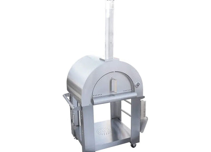 KoKoMo Grills Premium 32 Inch Stainless Steel Wood Fired Pizza Oven - KO-PIZZAOVEN (SAK92618) SAKSBY WHOLESALE