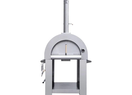 KoKoMo Grills Premium 32 Inch Stainless Steel Wood Fired Pizza Oven - KO-PIZZAOVEN (SAK92618) SAKSBY WHOLESALE