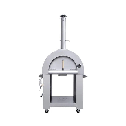 KoKoMo Grills Premium 32 Inch Stainless Steel Wood Fired Pizza Oven - KO-PIZZAOVEN (SAK92618) SAKSBY WHOLESALE