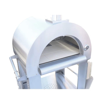 KoKoMo Grills Premium 32 Inch Stainless Steel Wood Fired Pizza Oven - KO-PIZZAOVEN (SAK92618) SAKSBY WHOLESALE