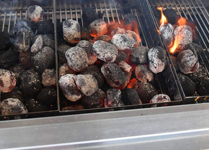 KoKoMo Grills Premium Built-In Charcoal Grill With 304 Stainless Steel And Adjustable Heat Tray, 32" (SAK32504) SAKSBY WHOLESALE