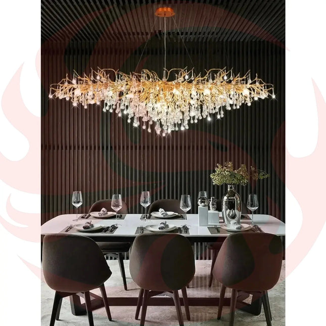 Luxury Dining Room Light - Crystal Chandelier
