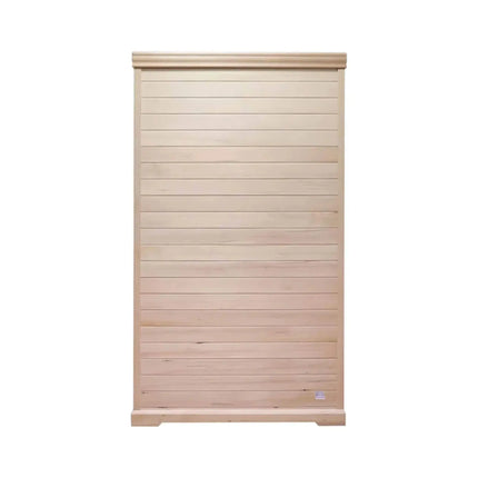 Thermora Luxury 2-Person Hemlock Wood FAR Infrared Sauna Room W/ Glass Door, 1750W (SAK81525) - Phoenix Fire Art Store