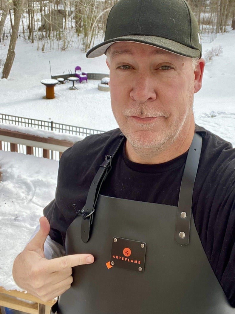 Elevate Your Grilling Experience with Fine Leather Grill Aprons - Phoenix Fire Art Store