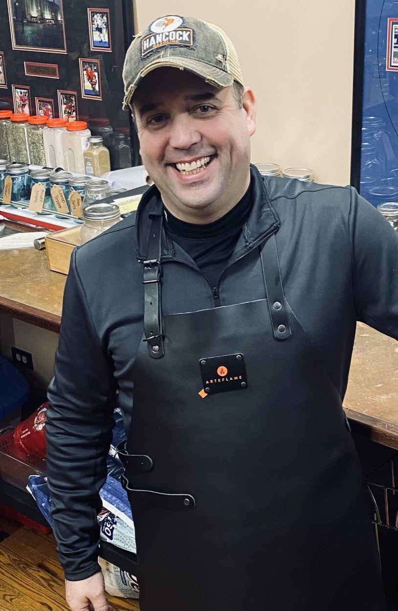 Elevate Your Grilling Experience with Fine Leather Grill Aprons - Phoenix Fire Art Store