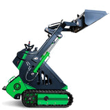 72V 16.4kWh Curiosity Mini Track Loader Skid Steer