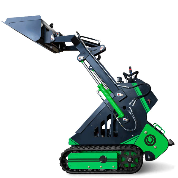 72V 16.4kWh Curiosity Mini Track Loader Skid Steer