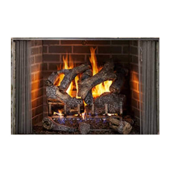 Majestic Cottagewood 42" Gray Refractory Outdoor Wood-Burning Fireplace [ODCTGWD-42/H] (SAK13958)
