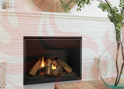 Majestic Meridian 42" Natural Gas Fireplace [MER42N] (SAK43895) - Phoenix Fire Art Store