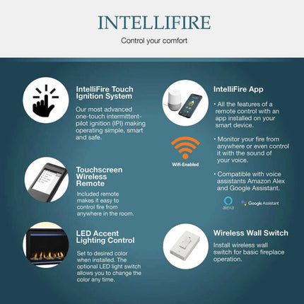 Majestic Jade 42" Direct Vent Fireplace [JADE42IL/IN-B] (SAK15926) - Phoenix Fire Art Store