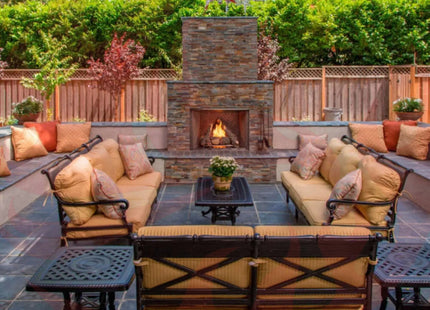 Majestic Courtyard 55K BTU 36" Traditional Outdoor Gas Fireplace (No Refractory) [ODCOUG-36NR] (SAK74218) - Phoenix Fire Art Store