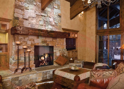 Majestic Ashland 36" Open Wood Burning Fireplace [ASH36] (SAK81529) - Phoenix Fire Art Store