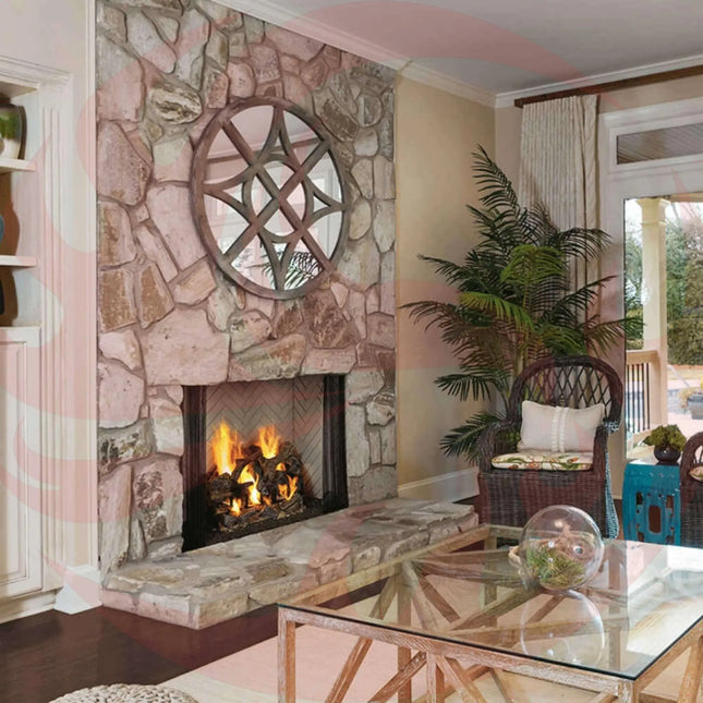 Majestic Ashland 36" Open Wood Burning Fireplace [ASH36] (SAK81529) - Phoenix Fire Art Store