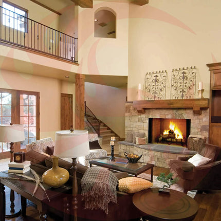 Majestic Biltmore Radiant 36" Open Wood Burning Fireplace [SB60] (SAK13487) - Phoenix Fire Art Store