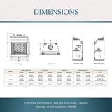 Majestic Biltmore Radiant 36" Open Wood Burning Fireplace [SB60] (SAK13487)