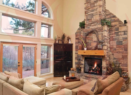 Majestic Biltmore Radiant 36" Open Wood Burning Fireplace [SB60] (SAK13487) - Phoenix Fire Art Store