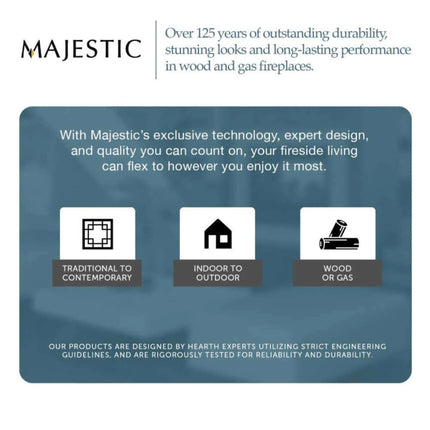 Majestic Jasper 30" Direct Vent Natural Gas Insert [JASPER30IN] (SAK21396) - Phoenix Fire Art Store