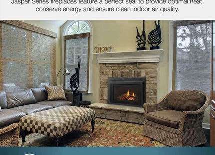 Majestic Jasper 30" Direct Vent Natural Gas Insert [JASPER30IN] (SAK21396) - Phoenix Fire Art Store
