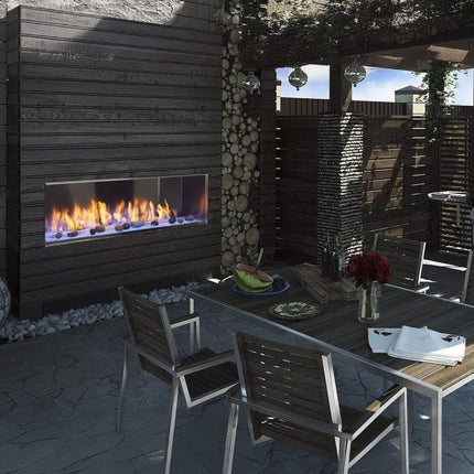 Majestic Lanai 48" Single Sided Linear Outdoor Gas Fireplace [ODLANAIG-48] (SAK95127) - Phoenix Fire Art Store