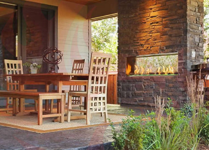 Majestic Lanai 48" Single Sided Linear Outdoor Gas Fireplace [ODLANAIG-48] (SAK95127) - Phoenix Fire Art Store