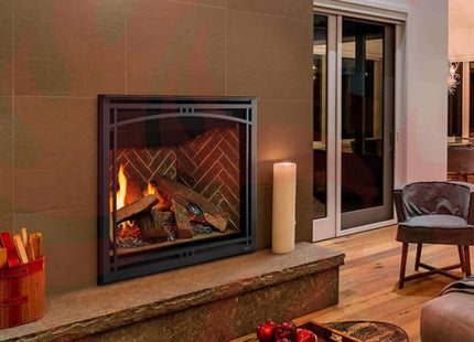 Majestic Meridian 36" Direct Vent Fireplace [MER36N/L] (SAK36135) - Phoenix Fire Art Store