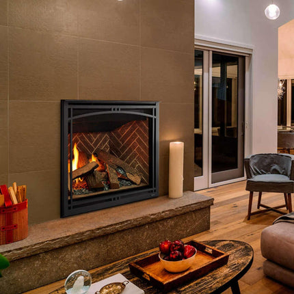 Majestic Meridian 36" Direct Vent Fireplace [MER36N/L] (SAK36135) - Phoenix Fire Art Store