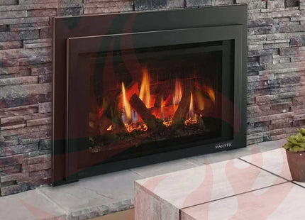 Majestic Ruby 25" Direct Vent Insert [RUBY25IN/IL] (SAK78432) - Phoenix Fire Art Store