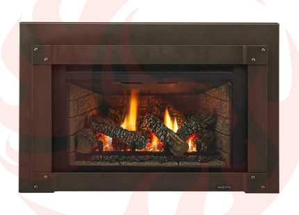 Majestic Trilliant 25" Direct Vent Gas Fireplace Insert [TRILLIANT25IN] (SAK95713) - Phoenix Fire Art Store