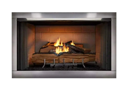 Majestic Vesper 42" Traditional Concrete Refractory Outdoor Gas Fireplace [VOFB42-T] (SAK61435) - Phoenix Fire Art Store