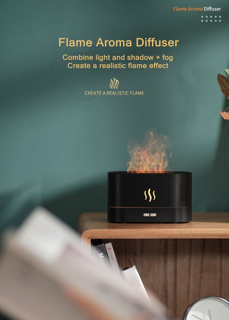 Ultrasonic Usb Fire Essential Oil Aroma Diffuser - Phoenix Fire Art Store