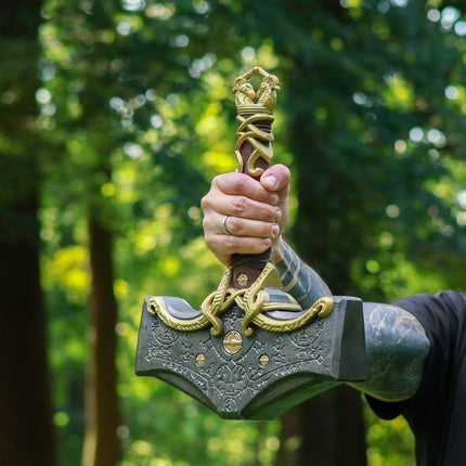 Mjolnir hammer steel version 26.45lb Glow-in-the-Dark Runes