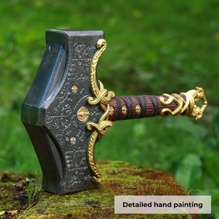 Mjolnir hammer steel version 26.45lb Glow-in-the-Dark Runes