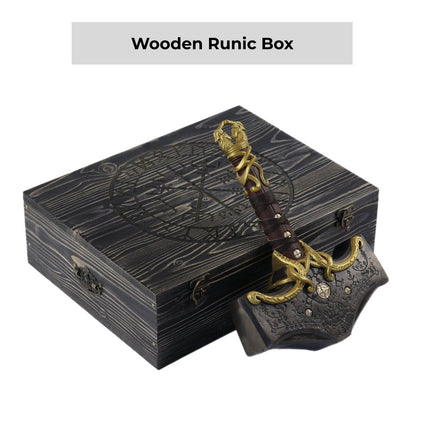 Mjolnir hammer steel version 26.45lb Glow-in-the-Dark Runes